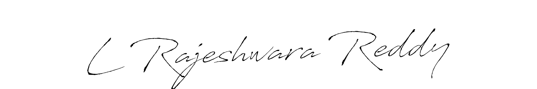 Also we have L Rajeshwara Reddy name is the best signature style. Create professional handwritten signature collection using Antro_Vectra autograph style. L Rajeshwara Reddy signature style 6 images and pictures png