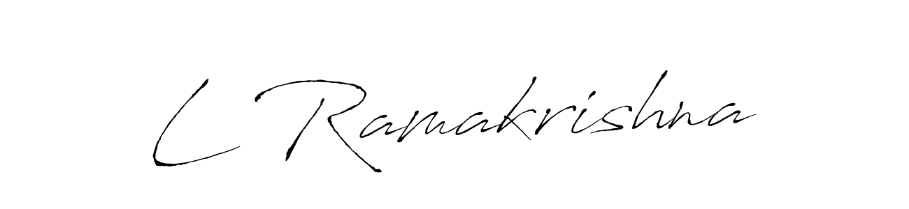 Once you've used our free online signature maker to create your best signature Antro_Vectra style, it's time to enjoy all of the benefits that L Ramakrishna name signing documents. L Ramakrishna signature style 6 images and pictures png