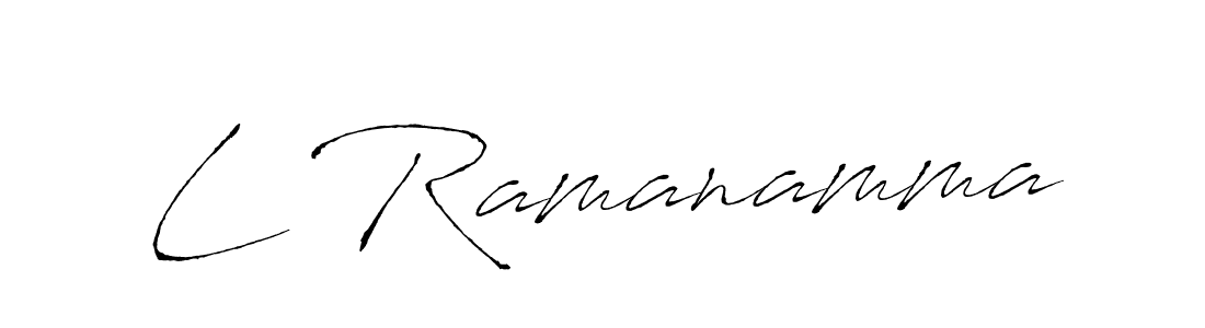 Also we have L Ramanamma name is the best signature style. Create professional handwritten signature collection using Antro_Vectra autograph style. L Ramanamma signature style 6 images and pictures png