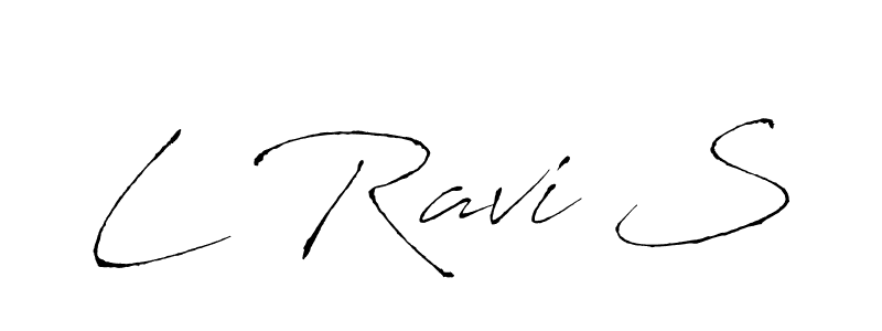 You should practise on your own different ways (Antro_Vectra) to write your name (L Ravi S) in signature. don't let someone else do it for you. L Ravi S signature style 6 images and pictures png