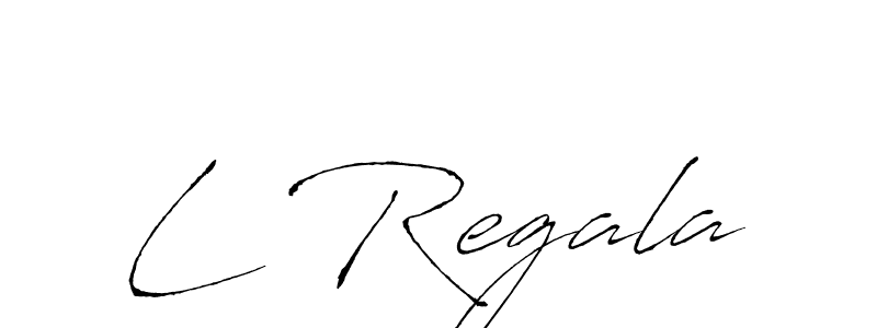 You can use this online signature creator to create a handwritten signature for the name L Regala. This is the best online autograph maker. L Regala signature style 6 images and pictures png