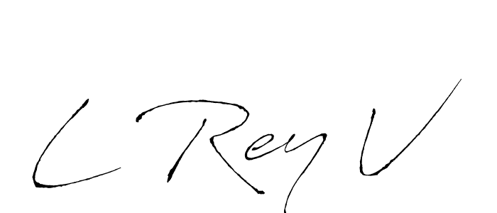 Design your own signature with our free online signature maker. With this signature software, you can create a handwritten (Antro_Vectra) signature for name L Rey V. L Rey V signature style 6 images and pictures png