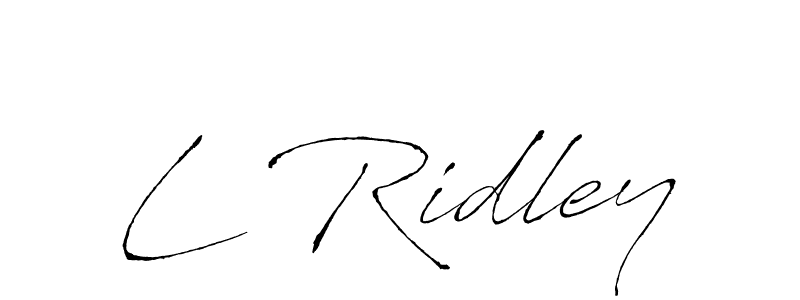 How to Draw L Ridley signature style? Antro_Vectra is a latest design signature styles for name L Ridley. L Ridley signature style 6 images and pictures png