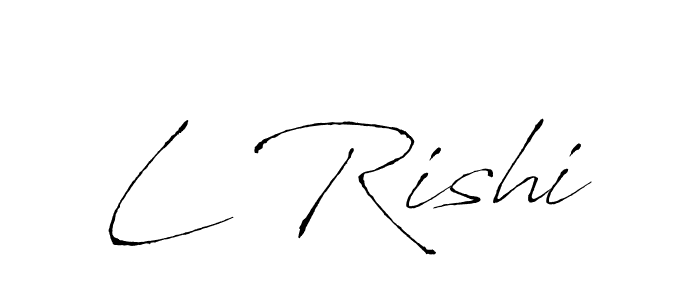 You should practise on your own different ways (Antro_Vectra) to write your name (L Rishi) in signature. don't let someone else do it for you. L Rishi signature style 6 images and pictures png