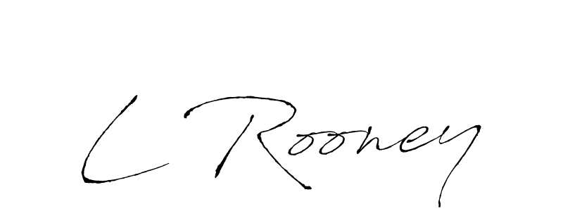 It looks lik you need a new signature style for name L Rooney. Design unique handwritten (Antro_Vectra) signature with our free signature maker in just a few clicks. L Rooney signature style 6 images and pictures png