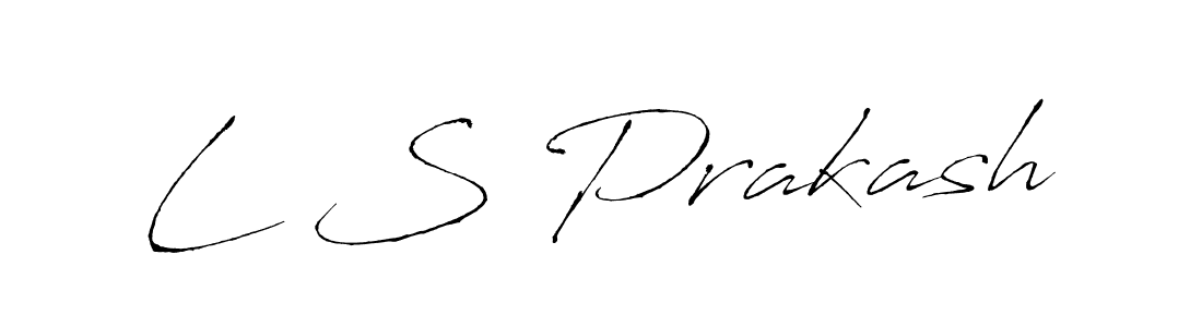 Make a beautiful signature design for name L S Prakash. Use this online signature maker to create a handwritten signature for free. L S Prakash signature style 6 images and pictures png