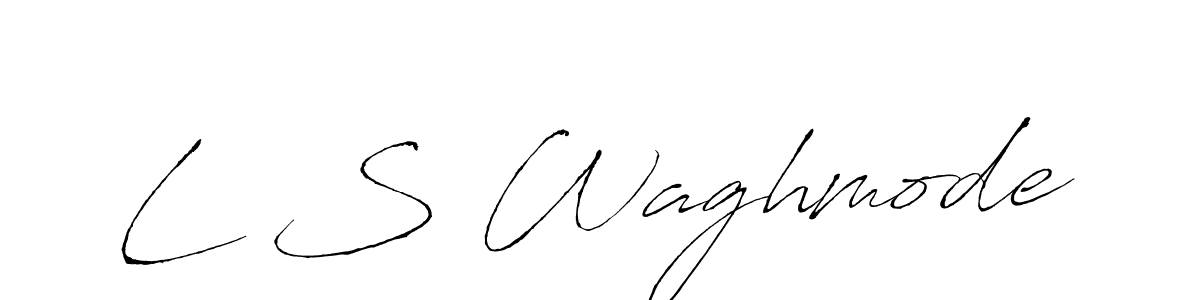 Once you've used our free online signature maker to create your best signature Antro_Vectra style, it's time to enjoy all of the benefits that L S Waghmode name signing documents. L S Waghmode signature style 6 images and pictures png