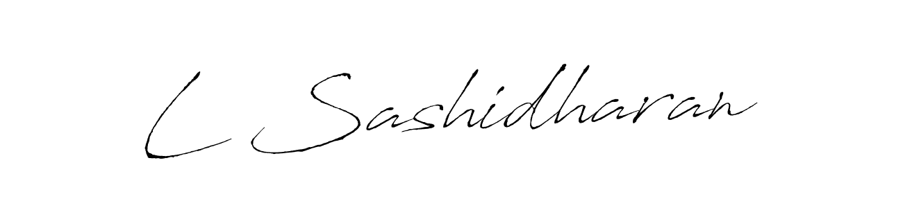 How to Draw L Sashidharan signature style? Antro_Vectra is a latest design signature styles for name L Sashidharan. L Sashidharan signature style 6 images and pictures png