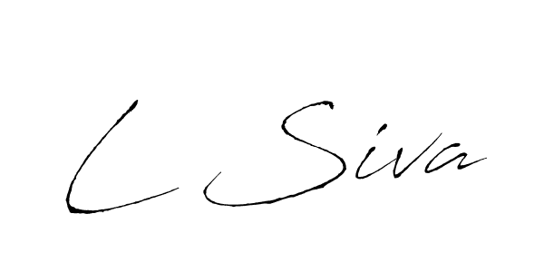 Also we have L Siva name is the best signature style. Create professional handwritten signature collection using Antro_Vectra autograph style. L Siva signature style 6 images and pictures png