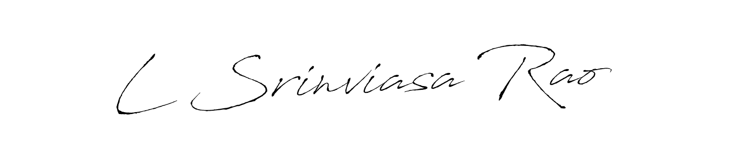 Similarly Antro_Vectra is the best handwritten signature design. Signature creator online .You can use it as an online autograph creator for name L Srinviasa Rao. L Srinviasa Rao signature style 6 images and pictures png