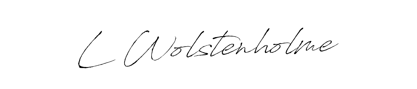 It looks lik you need a new signature style for name L Wolstenholme. Design unique handwritten (Antro_Vectra) signature with our free signature maker in just a few clicks. L Wolstenholme signature style 6 images and pictures png