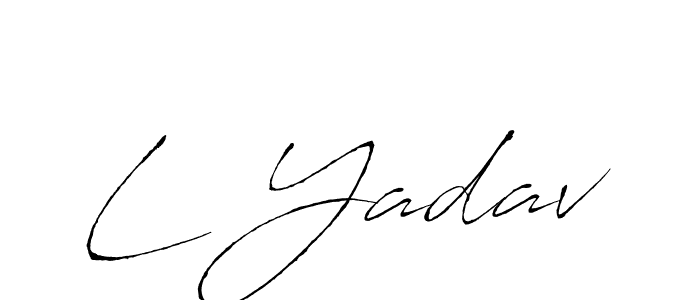 It looks lik you need a new signature style for name L Yadav. Design unique handwritten (Antro_Vectra) signature with our free signature maker in just a few clicks. L Yadav signature style 6 images and pictures png