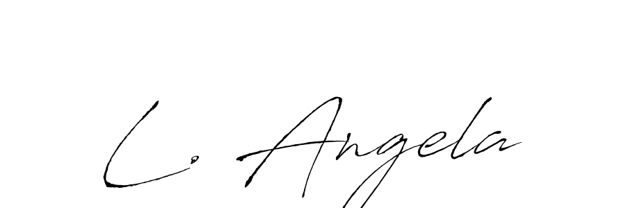 Once you've used our free online signature maker to create your best signature Antro_Vectra style, it's time to enjoy all of the benefits that L. Angela name signing documents. L. Angela signature style 6 images and pictures png