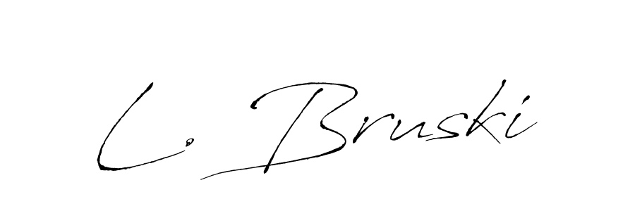 Check out images of Autograph of L. Bruski name. Actor L. Bruski Signature Style. Antro_Vectra is a professional sign style online. L. Bruski signature style 6 images and pictures png