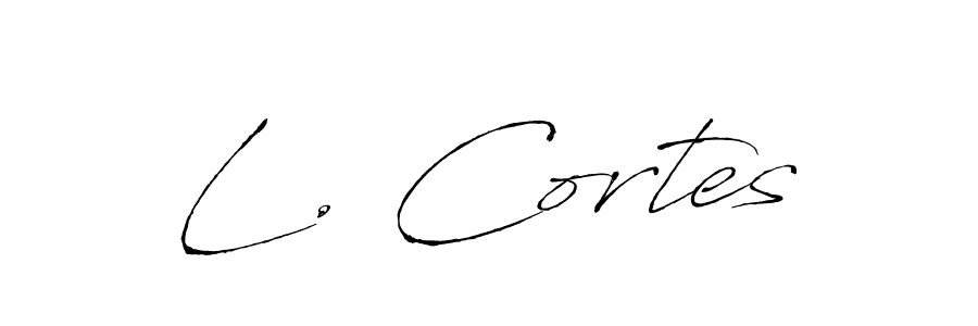 You can use this online signature creator to create a handwritten signature for the name L. Cortes. This is the best online autograph maker. L. Cortes signature style 6 images and pictures png