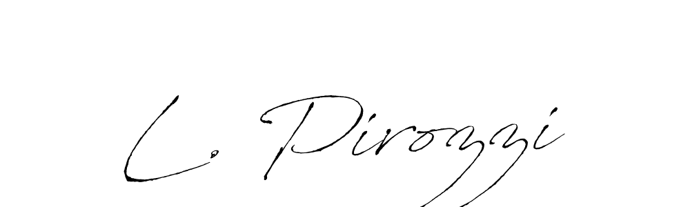 Make a beautiful signature design for name L. Pirozzi. Use this online signature maker to create a handwritten signature for free. L. Pirozzi signature style 6 images and pictures png