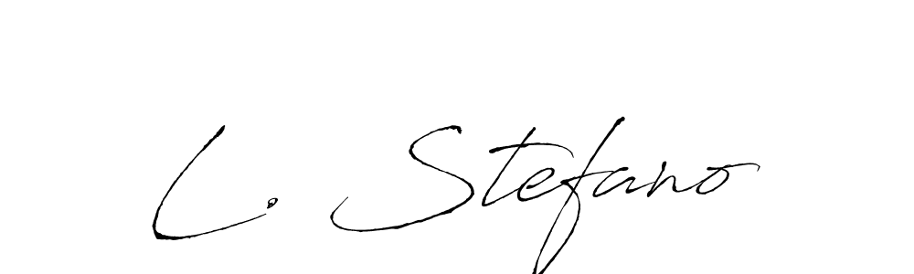 It looks lik you need a new signature style for name L. Stefano. Design unique handwritten (Antro_Vectra) signature with our free signature maker in just a few clicks. L. Stefano signature style 6 images and pictures png