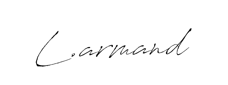 Similarly Antro_Vectra is the best handwritten signature design. Signature creator online .You can use it as an online autograph creator for name L.armand. L.armand signature style 6 images and pictures png