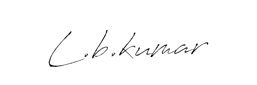 How to make L.b.kumar name signature. Use Antro_Vectra style for creating short signs online. This is the latest handwritten sign. L.b.kumar signature style 6 images and pictures png