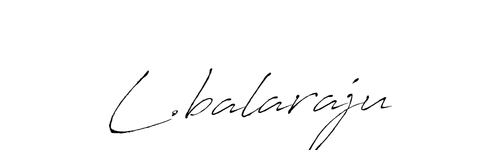 How to make L.balaraju name signature. Use Antro_Vectra style for creating short signs online. This is the latest handwritten sign. L.balaraju signature style 6 images and pictures png