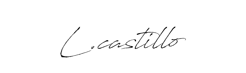 You should practise on your own different ways (Antro_Vectra) to write your name (L.castillo) in signature. don't let someone else do it for you. L.castillo signature style 6 images and pictures png