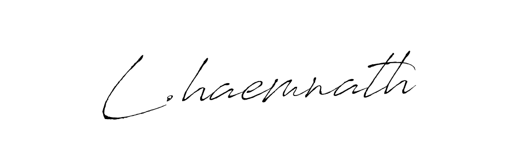 It looks lik you need a new signature style for name L.haemnath. Design unique handwritten (Antro_Vectra) signature with our free signature maker in just a few clicks. L.haemnath signature style 6 images and pictures png