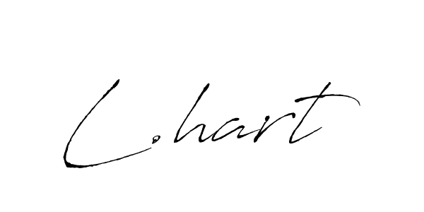 if you are searching for the best signature style for your name L.hart. so please give up your signature search. here we have designed multiple signature styles  using Antro_Vectra. L.hart signature style 6 images and pictures png