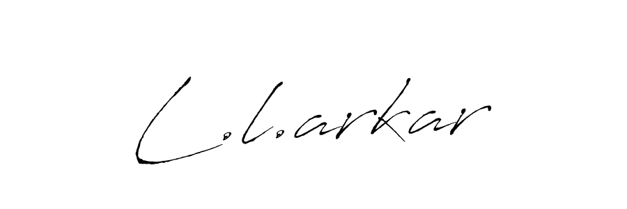 Similarly Antro_Vectra is the best handwritten signature design. Signature creator online .You can use it as an online autograph creator for name L.l.arkar. L.l.arkar signature style 6 images and pictures png