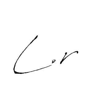 How to Draw L.r signature style? Antro_Vectra is a latest design signature styles for name L.r. L.r signature style 6 images and pictures png