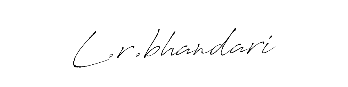 You should practise on your own different ways (Antro_Vectra) to write your name (L.r.bhandari) in signature. don't let someone else do it for you. L.r.bhandari signature style 6 images and pictures png
