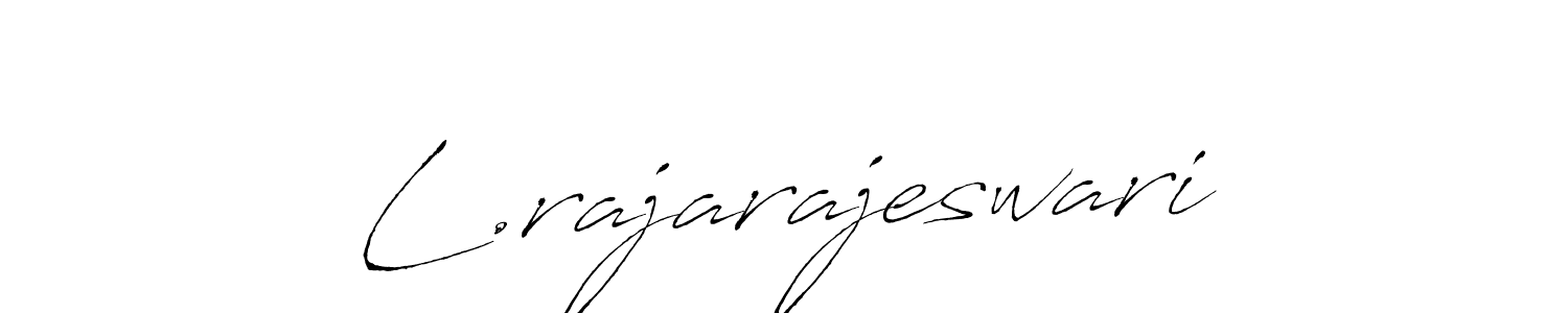 It looks lik you need a new signature style for name L.rajarajeswari. Design unique handwritten (Antro_Vectra) signature with our free signature maker in just a few clicks. L.rajarajeswari signature style 6 images and pictures png