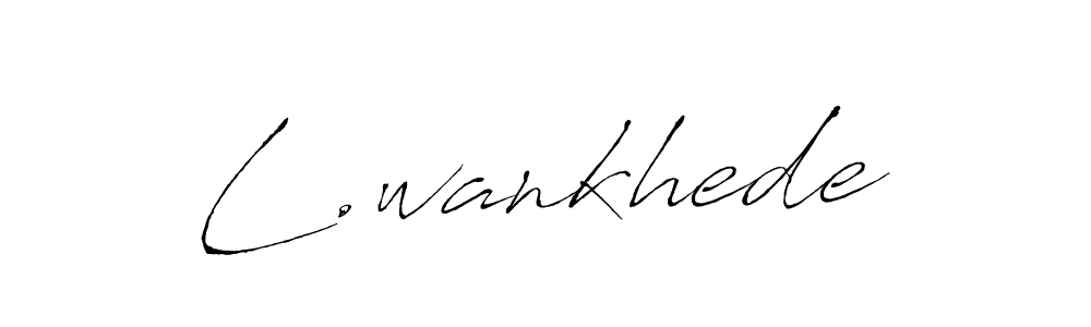 You can use this online signature creator to create a handwritten signature for the name L.wankhede. This is the best online autograph maker. L.wankhede signature style 6 images and pictures png