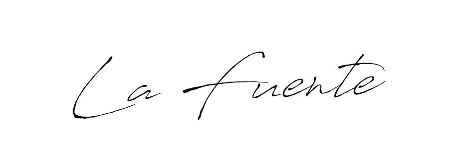 This is the best signature style for the La Fuente name. Also you like these signature font (Antro_Vectra). Mix name signature. La Fuente signature style 6 images and pictures png