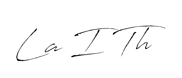 Once you've used our free online signature maker to create your best signature Antro_Vectra style, it's time to enjoy all of the benefits that La I Th name signing documents. La I Th signature style 6 images and pictures png