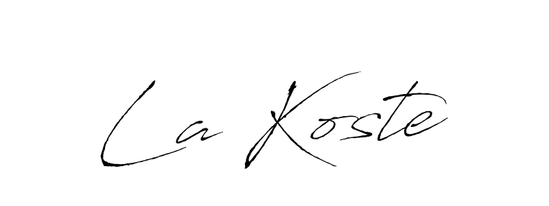 Here are the top 10 professional signature styles for the name La Koste. These are the best autograph styles you can use for your name. La Koste signature style 6 images and pictures png