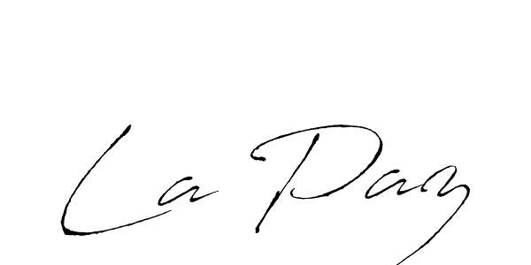 Similarly Antro_Vectra is the best handwritten signature design. Signature creator online .You can use it as an online autograph creator for name La Paz. La Paz signature style 6 images and pictures png