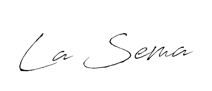 Here are the top 10 professional signature styles for the name La Sema. These are the best autograph styles you can use for your name. La Sema signature style 6 images and pictures png