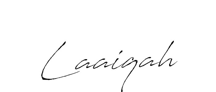 You should practise on your own different ways (Antro_Vectra) to write your name (Laaiqah) in signature. don't let someone else do it for you. Laaiqah signature style 6 images and pictures png