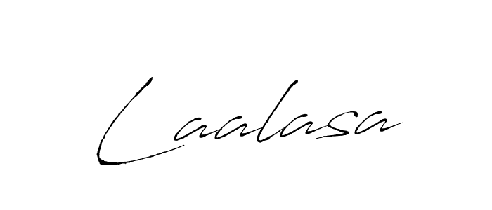 Use a signature maker to create a handwritten signature online. With this signature software, you can design (Antro_Vectra) your own signature for name Laalasa. Laalasa signature style 6 images and pictures png