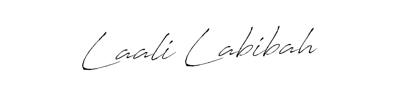 The best way (Antro_Vectra) to make a short signature is to pick only two or three words in your name. The name Laali Labibah include a total of six letters. For converting this name. Laali Labibah signature style 6 images and pictures png