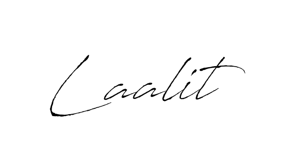 Laalit stylish signature style. Best Handwritten Sign (Antro_Vectra) for my name. Handwritten Signature Collection Ideas for my name Laalit. Laalit signature style 6 images and pictures png