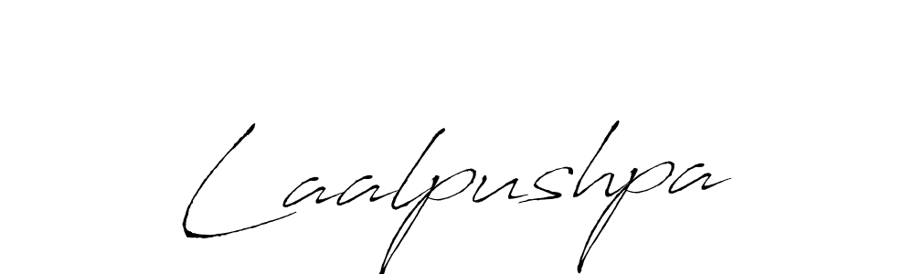 if you are searching for the best signature style for your name Laalpushpa. so please give up your signature search. here we have designed multiple signature styles  using Antro_Vectra. Laalpushpa signature style 6 images and pictures png