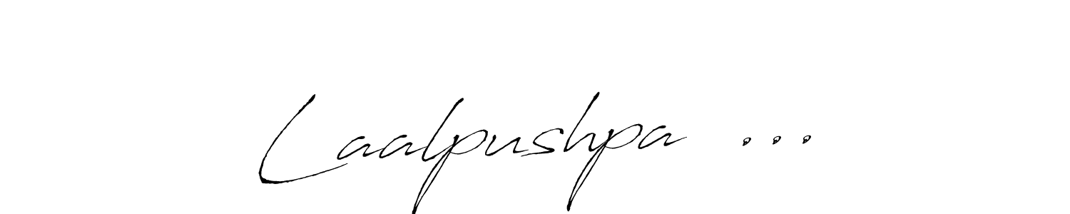 You can use this online signature creator to create a handwritten signature for the name Laalpushpa  .... This is the best online autograph maker. Laalpushpa  ... signature style 6 images and pictures png