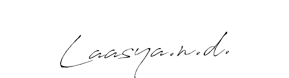 Also we have Laasya.n.d. name is the best signature style. Create professional handwritten signature collection using Antro_Vectra autograph style. Laasya.n.d. signature style 6 images and pictures png