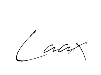 You should practise on your own different ways (Antro_Vectra) to write your name (Laax) in signature. don't let someone else do it for you. Laax signature style 6 images and pictures png