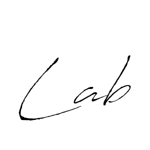 Design your own signature with our free online signature maker. With this signature software, you can create a handwritten (Antro_Vectra) signature for name Lab. Lab signature style 6 images and pictures png