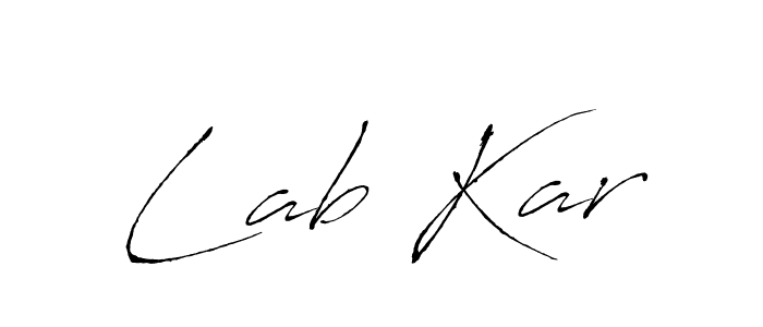 Similarly Antro_Vectra is the best handwritten signature design. Signature creator online .You can use it as an online autograph creator for name Lab Kar. Lab Kar signature style 6 images and pictures png