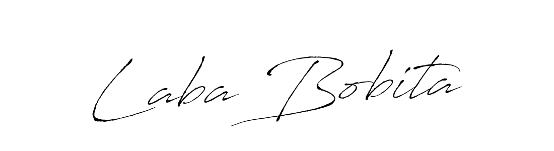 How to make Laba Bobita name signature. Use Antro_Vectra style for creating short signs online. This is the latest handwritten sign. Laba Bobita signature style 6 images and pictures png