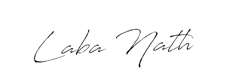 Design your own signature with our free online signature maker. With this signature software, you can create a handwritten (Antro_Vectra) signature for name Laba Nath. Laba Nath signature style 6 images and pictures png