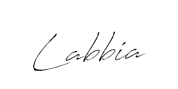 How to make Labbia signature? Antro_Vectra is a professional autograph style. Create handwritten signature for Labbia name. Labbia signature style 6 images and pictures png